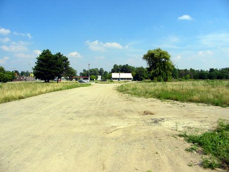 Vista Drive-In Theatre - Driveway - Photo From Water Winter Wonderland